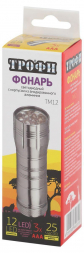 Карманный светодиодный фонарь ЭРА Трофи от батареек 87х25 160 лм TM12 Б0002226
