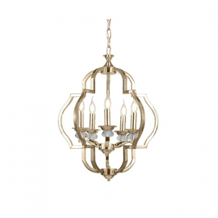Подвесная люстра Lumina Deco Cesaro LDP 17078-5 GD