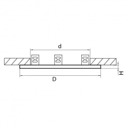 Рамка Lightstar Intero 16 217636