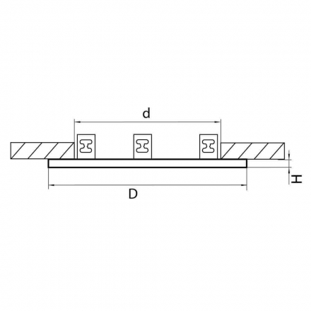 Рамка Lightstar Intero 16 217636