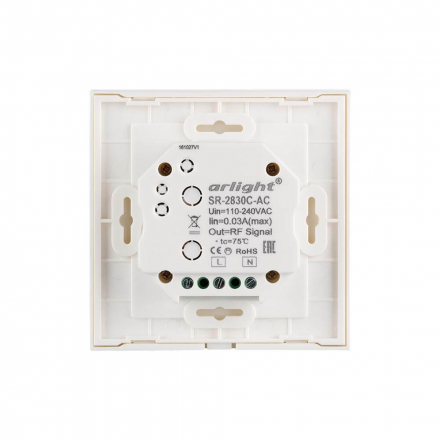 Панель управления Arlight Sens SR-2830C-AC-RF-IN White 021035