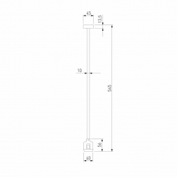 Декоративная стойка с коннектором Elektrostandard Esthetic Magnetic 85152/00 a065448