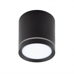 Накладной светодиодный светильник Denkirs Ribe DK4013-BK