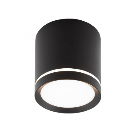 Накладной светодиодный светильник Denkirs Ribe DK4013-BK