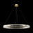 Подвесной светодиодный светильник Loft IT Crystal ring 10135/1000 Gold
