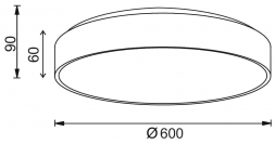 Потолочный светодиодный светильник Deko-Light Merope 348205