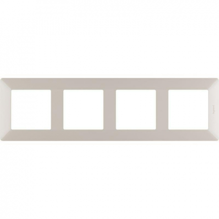 Рамка 4-постовая Legrand Valena Life слоновая кость 754044