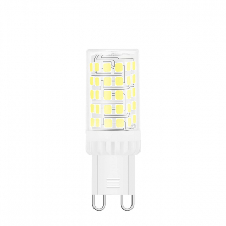 Лампа светодиодная Gauss G9 5,5W 3000К прозрачная 107009106