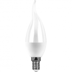 Лампа светодиодная Saffit E14 9W 6400K матовая SBC3709 55173