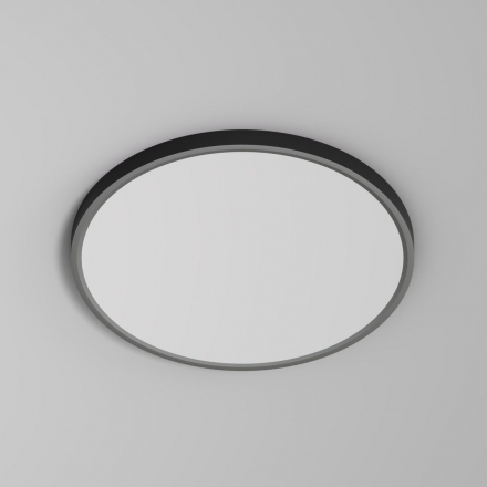 Потолочный светодиодный светильник Denkirs Thin DK6522-BK