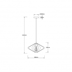 Подвесной светильник Vele Luce Ophir VL5324P11