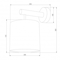 Бра TK Lighting 4108 Deva White