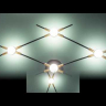 Настенный светодиодный светильник Odeon Light L-vision Costella 3906/9WL