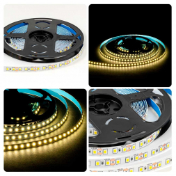 Светодиодная лента OGM 9,6W/m 120LED/m 2835SMD дневной белый 5M LSE-257