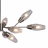 Потолочная люстра Escada Desire 10165/12PL Nickel