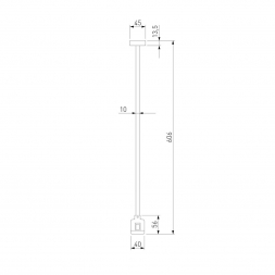 Декоративная стойка с коннектором Elektrostandard Esthetic Magnetic 85153/00 a065449