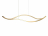 Подвесной светодиодный светильник Newport 15205/S champagne gold М0068939