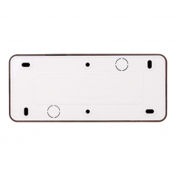 Розетка тройная 2P TDM Electric Ладога со шторками бук SQ1801-0325