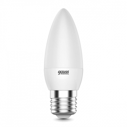 Лампа светодиодная Gauss E27 8W 4100K матовая 33228