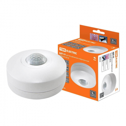 Датчик движения инфракрасный TDM Electric ДДП-03 SQ0324-0018