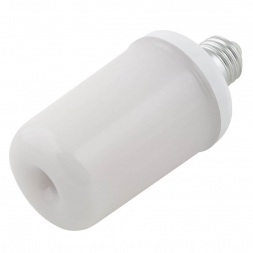 Лампа светодиодная декоративная Uniel E27 6W матовая LED-L60-6W/FLAME/E27/FR PLD01WH UL-00003360