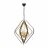 Подвесная люстра Lumina Deco Crulia LDP 8005-6 BK+MD