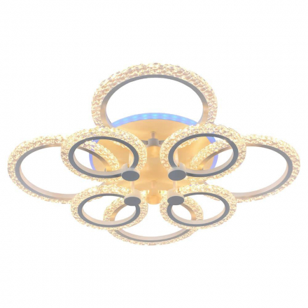 Потолочная светодиодная люстра Profit Light 8027/4+4 WHT