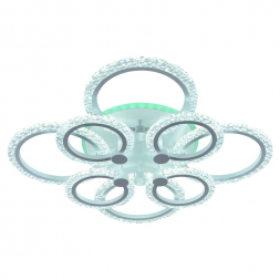 Потолочная светодиодная люстра Profit Light 8027/4+4 WHT