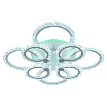 Потолочная светодиодная люстра Profit Light 8027/4+4 WHT