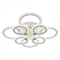 Потолочная светодиодная люстра Profit Light 8027/4+4 WHT