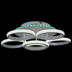 Потолочная светодиодная люстра Reluce 05855-0.3-5+1 WH (RGB)