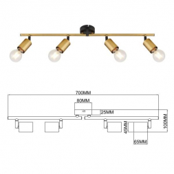 Спот Rivoli Jordana 7038-704 Б0054667
