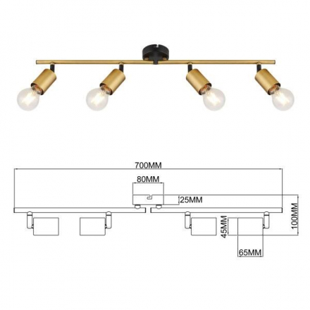 Спот Rivoli Jordana 7038-704 Б0054667