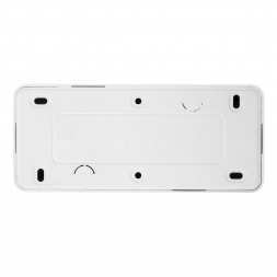 Розетка тройная 2P+PE TDM Electric Ладога белая SQ1801-0126