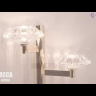 Бра Crystal Lux Rebeca AP2 Nickel