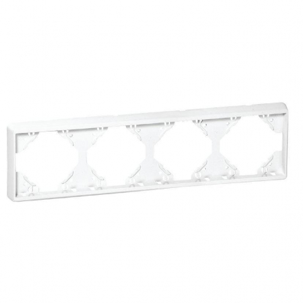 Рамка 4-модульная Efapel Apolo 5000 Standard белый 50941 TBR