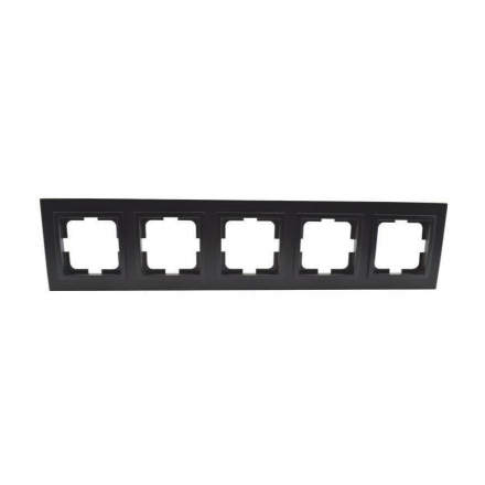 Рамка 5-постовая Mono Electric Despina графит 102-200000-164