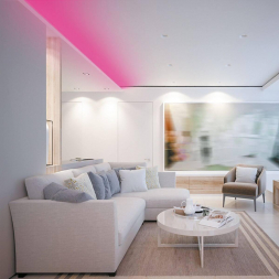 Светодиодная лента Apeyron 14W/m 512Led/m COB розовый 5M 00-364