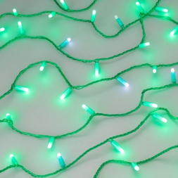 Уличная светодиодная гирлянда Ardecoled нить 230V зеленый ARD-String-Classic-10000-Green-100Led-Milk-Flash Green 031197
