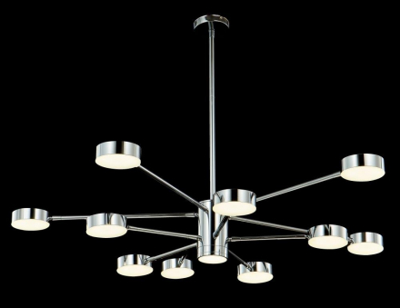 Подвесная люстра Crystal Lux Goracio SP10+1 D1100 Chrome