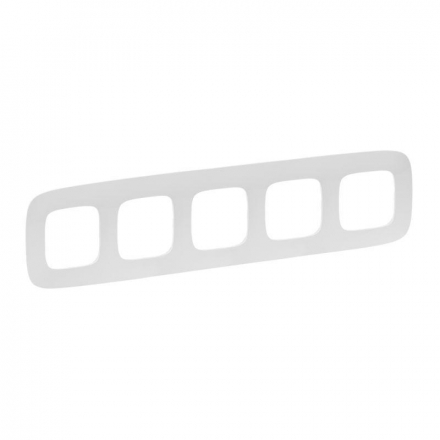 Рамка 5-постовая Legrand Valena Allure белая 754305