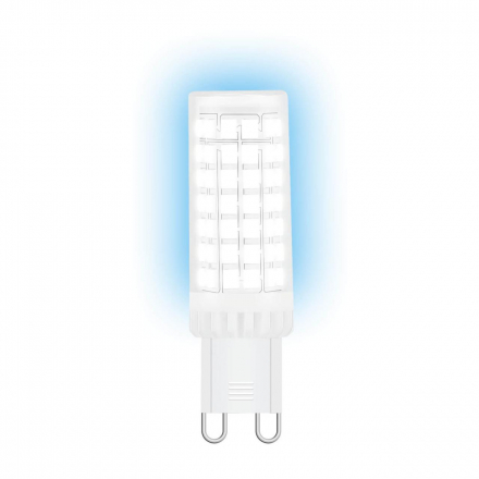 Лампа светодиодная Gauss G9 6,5W 4100К прозрачная 107309206