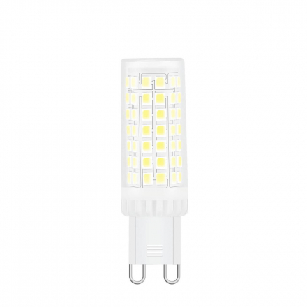Лампа светодиодная Gauss G9 6,5W 4100К прозрачная 107309206