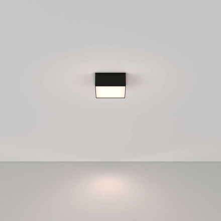 Потолочный светодиодный светильник Maytoni Technical Zon C032CL-12W4K-SQ-B