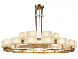 Подвесная люстра Newport Jessica 4338+16/C new gold М0070341