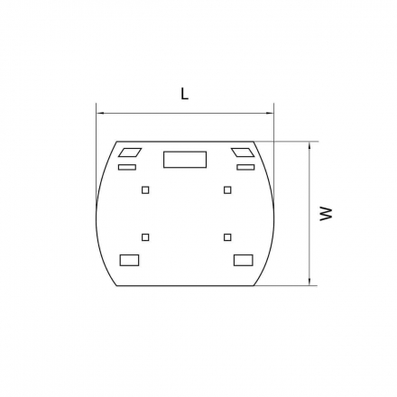 Заглушка Lightstar Barra 504166