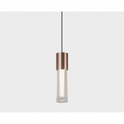 Подвесной светодиодный светильник Italline IT014-0204 rose gold