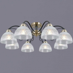 Люстра Illumico IL0435-8CSQ-24 BK AB SPICA