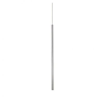 Подвесной светодиодный светильник Ideal Lux Ultrathin D100 Round Cromo 164878