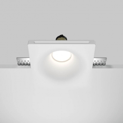 Встраиваемый светильник Maytoni Technical Gyps Modern DL001-1-01-W-1